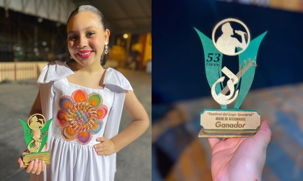 Ainara Nicole Roa Arias, la ovetense que conquistó el Festival del Lago de Ypacaraí - OviedoPress