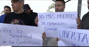 Diario HOY | Conductores de plataformas se movilizan para exigir garantías y mayor seguridad