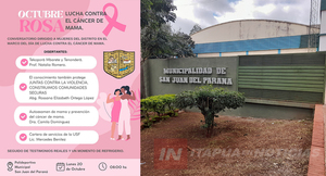 SAN JUAN DEL PARANÁ CONMEMORA EL “OCTUBRE ROSA” CON IMPORTANTE CONVERSATORIO