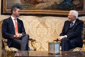 Santiago Peña y el presidente de Italia destacan la “fortaleza” de la relación con el Paraguay
