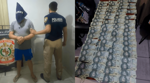 Incautan G. 45 millones en poder de empresario ligado a “la mafia de los pagarés” - Noticiero Paraguay