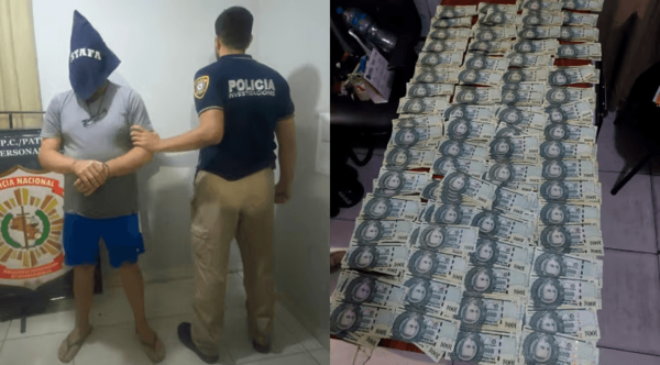 Incautan G. 45 millones en poder de empresario ligado a “la mafia de los pagarés” - Noticiero Paraguay