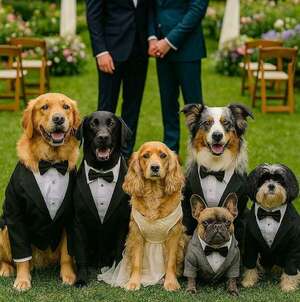Argentina: una pareja se casará con sus cinco perros como testigos - Mascotas - ABC Color