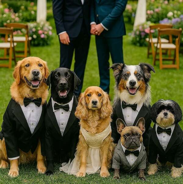 Argentina: una pareja se casará con sus cinco perros como testigos - Mascotas - ABC Color