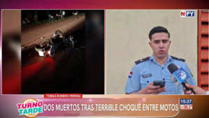 Dos jóvenes perdieron la vida tras accidente de tránsito