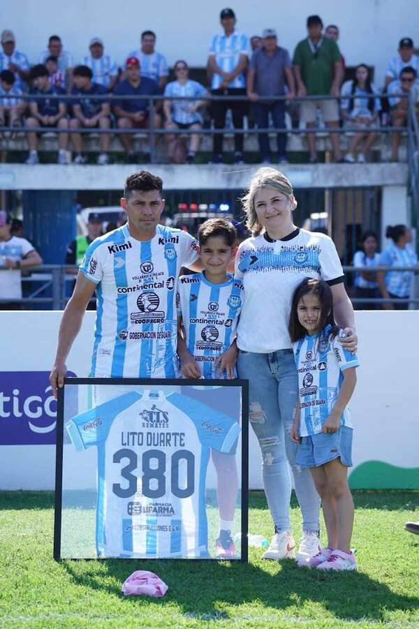 Guaireña despide a un símbolo del club - Fútbol de Ascenso de Paraguay - ABC Color