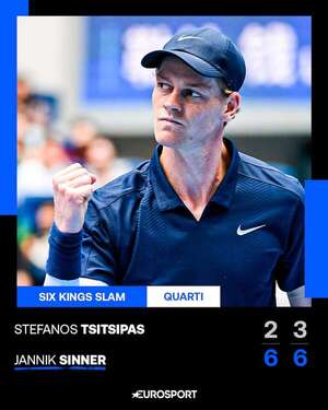 Sinner, inabordable para Tsitsipas - Tenis - ABC Color