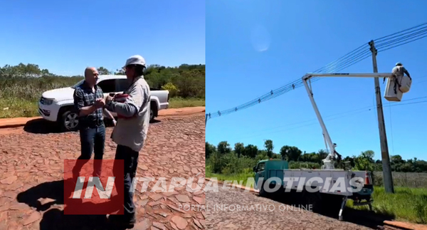 IMPORTANTES TRABAJOS DE REPOTENCIACIÓN ELÉCTRICA EN LA ZONA DE CAMBYRETÁ