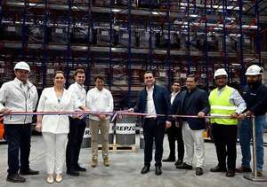 Automotor inauguró nuevo Centro Logístico en Limpio - Empresariales - ABC Color
