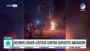 Vecinos exigen cárcel para acusado de abuso sexual en Capiatá