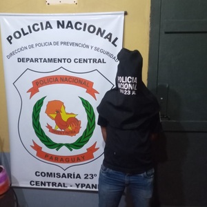 Ypané: tras robo de moto, detienen a presunto ladrón - trece