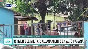 CDE: Allanamiento en busca de los sicarios del militar