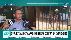 Detienen a supuesta adicta por agredir a trabajadores