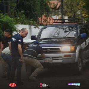 ALLANAMIENTO POLICIAL EN CIUDAD DEL ESTE POR EL ASESINATO DEL TENIENTE CORONEL GUILLERMO MORAL - «TVS DIGITAL»