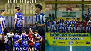 Histórico paso de Capitán Miranda a semifinales del Nacional C17 de Fútbol de Salón