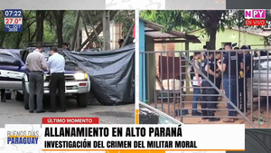 Allanan vivienda del presunto financista de asesinos del militar Guillermo Moral
