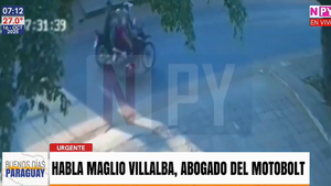 Nuevas imágenes revelarían como Bruno Acosta habría hurtado el celular del motobolt