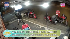Delincuentes armados asaltan una lomitería en Lambaré