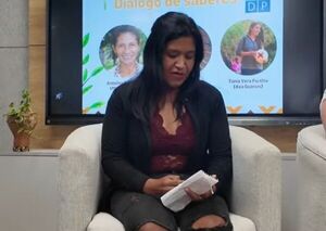 ¡Orgullo Mby’a Guaraní! Ivana Bogado representa a Paraguay en el Encuentro Continental de Mujeres Indígenas en Perú