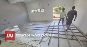 COMIENZAN LAS OBRAS DEL FUTURO SALÓN DE DANZA MUNICIPAL EN TRINIDAD