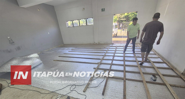 COMIENZAN LAS OBRAS DEL FUTURO SALÓN DE DANZA MUNICIPAL EN TRINIDAD