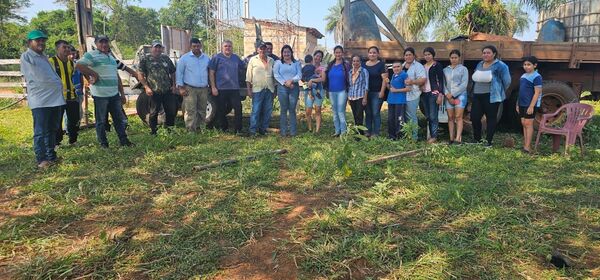 Inician perforación de pozo artesiano en San Luis, Paso Horqueta - Concepción al Día