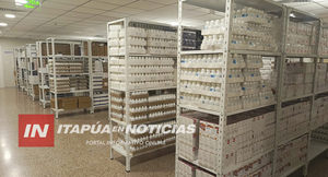 HOSPITAL GENERAL CUENTA CON MEDICAMENTOS E INSUMOS POR MÁS G. 27.200 MILLONES