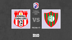 General Caballero JLM vs. Atlético Tembetary: Paso a paso