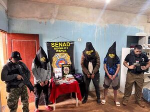 TRIPLE ALLANAMIENTO ANTIDROGAS EN SAN PEDRO DEL PARANÁ