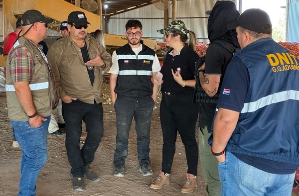 Incautan 2.920 bolsas de cebolla en operativo anticontrabando