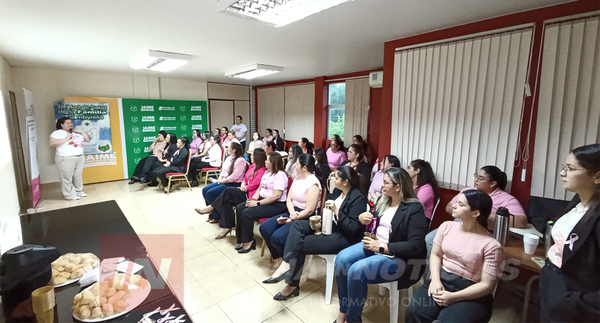 CAMBYRETÁ SE SUMA AL OCTUBRE ROSA CON UNA CHARLA DE CONCIENCIACIÓN