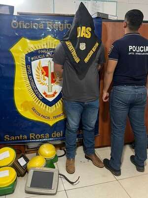 PJC: detienen a un hombre y recuperan implementos agrícolas robados en San Pedro - Nacionales - ABC Color