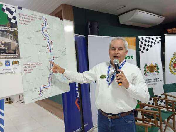 Autos Antiguos-CVAP: Presentaron el Rally de Villarrica - ABC Motor - ABC Color