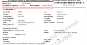 La Nación / ¿Qué oculta Pereira Mujica tras su tardía declaración jurada?