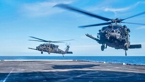 EEUU despliega helicópteros de combate cerca de Venezuela