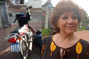 Ladrón arrepentido devolvió una motocicleta que había robado la noche anterior