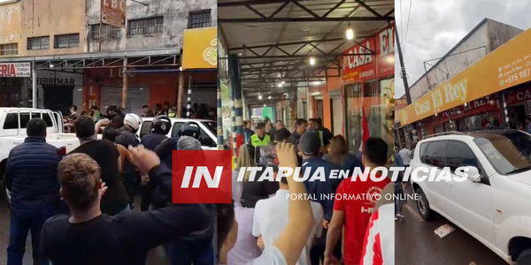 ENCARNACIÓN: FISCAL HABRÍA ACTUADO CON MANDAMIENTO VENCIDO Y HUYÓ TRAS REPUDIO DE COMERCIANTES