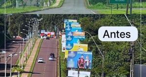 Diario HOY | Retiran carteles publicitarios sobre la ruta PY03, anuncian más operativos