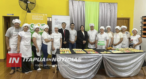 CAMBYRETÁ SIGUE FORMANDO TALENTOS: FINALIZÓ EL CURSO DE ELABORACIÓN DE GALLETITAS