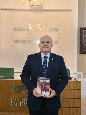Concepcionero presentó su libro Toro Pichãi en la Academia Paraguaya de la Historia - Concepción al Día