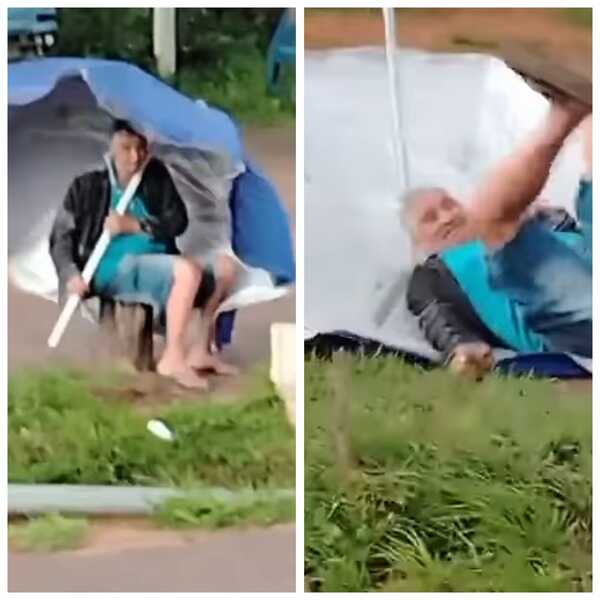 Popular / (VIDEO)Esperando al hijo, yvytu atâ le tumbó