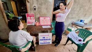 Popular / Clases domiciliarias de cómo detectar cáncer de mamas
