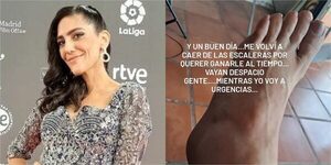 Popular / Lucía Sapena: "Vayan despacio, gente, mientras yo voy a urgencias”