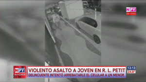 Intento de asalto deja herido a adolescente en el barrio Roberto L. Petit