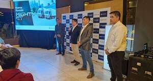 La Nación / Automotor presentó la nueva serie de camiones Hyundai Mighty GT