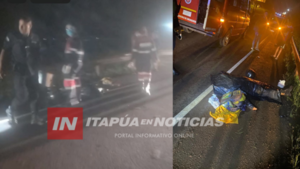 FATAL ACCIDENTE DE TRÁNSITO SOBRE LA RUTA PY01 EN ENCARNACIÓN