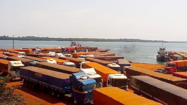 400 camiones quedaron varados en Brasil esperando despachos