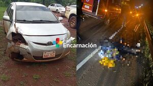 Conductor se presentó tras fatal accidente en la Ruta PY01 de Encarnación