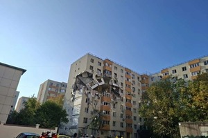 Rumania: Fuerte explosión en edificio residencial deja 3 muertos y 13 heridos