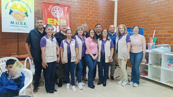 Rotary Club Cambyretá impulsa campaña de concienciación contra la poliomielitis